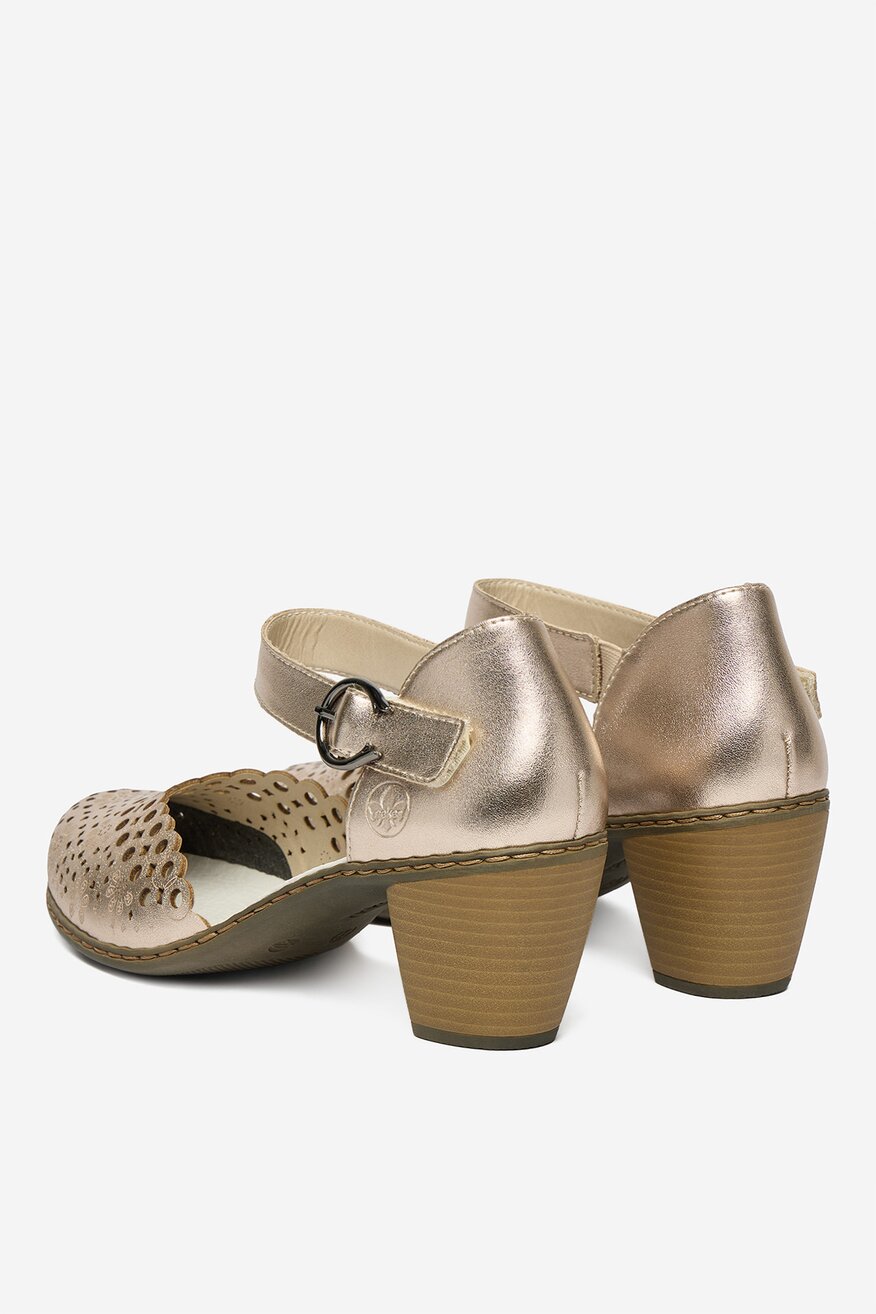 
                Rieker - Półbuty skórzane - 5906751645277