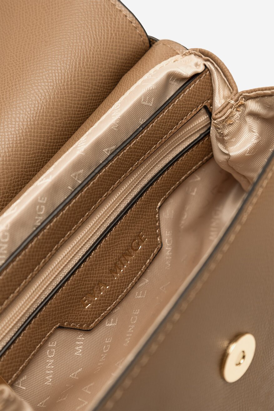 
                Сумка З Ремінцем EVA MINGE СВІТЛО-БЕЖЕВИЙ - 5905588997443