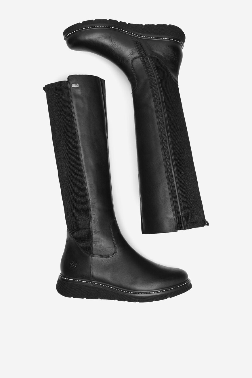 
                Remonte - Kozaki skórzane ocieplane - 2230068916182