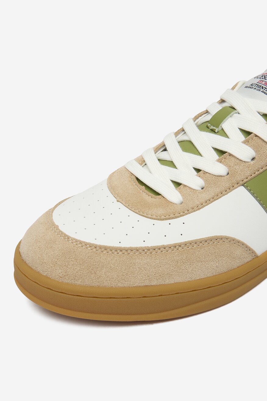 GUESS JEANS - Sneakersy skórzane - 5907964025955