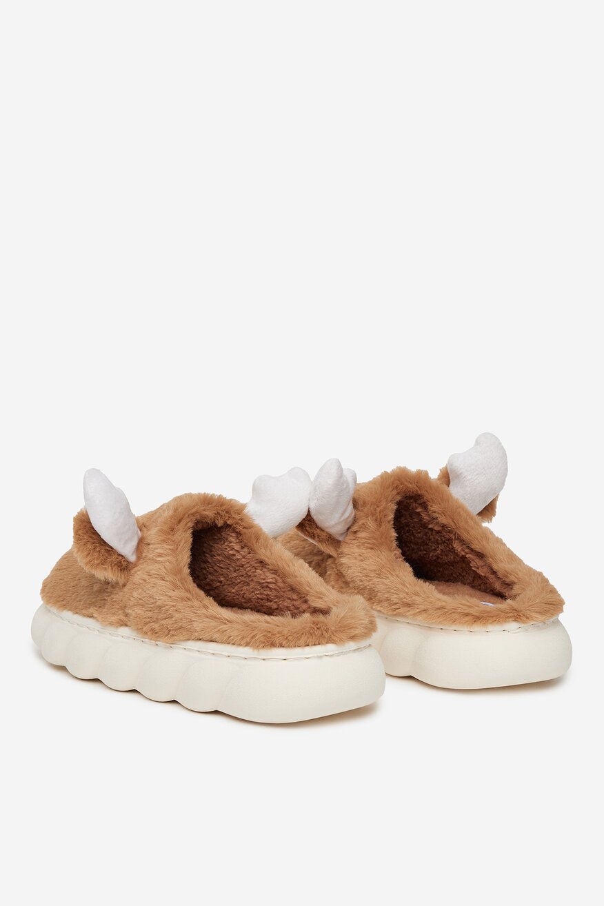 
                DeeZee - Kapcie ocieplane na platformie - 5904410895810