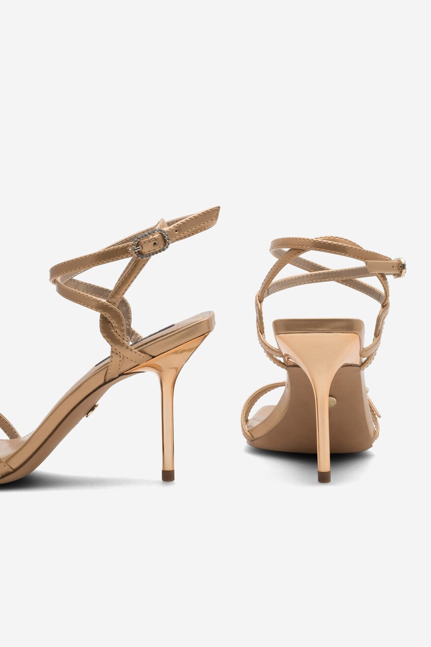 NINE WEST - Sandały na szpilce - 5905588150169