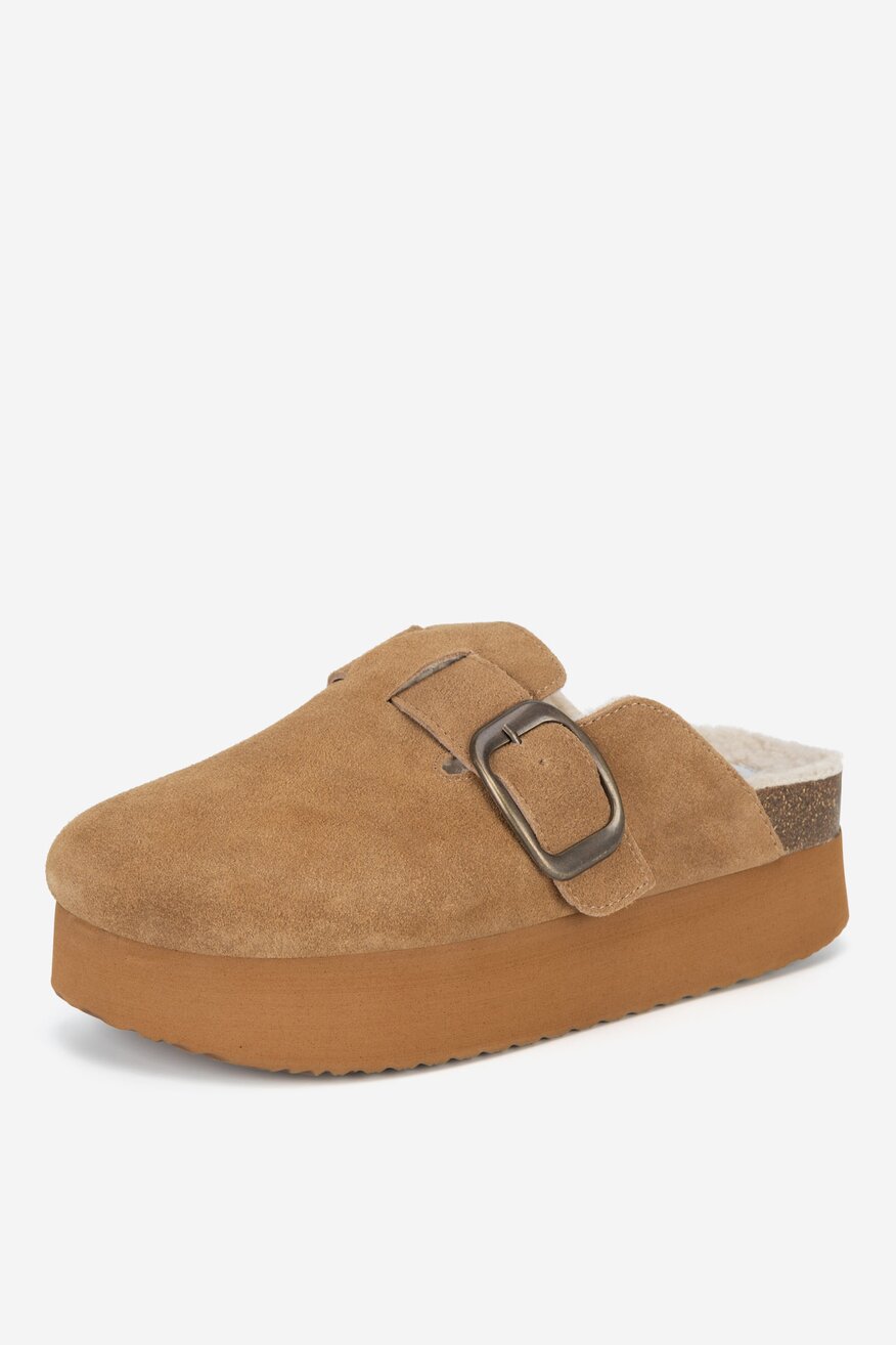Badura - Mule zamszowe - 5905588986058