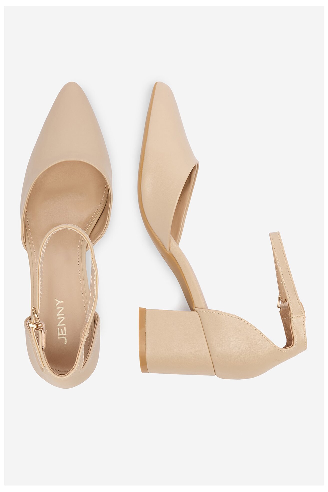 Pantofi cu toc Jenny CEO-ANGEL WS210702-10 BEJ