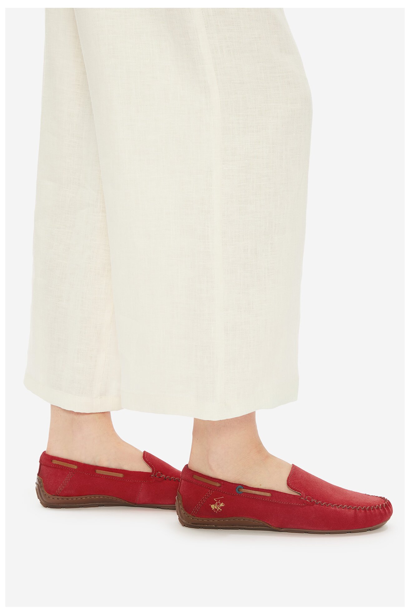 Mokasyn Beverly Hills Polo Club WB-VIESTE-07 Czerwony