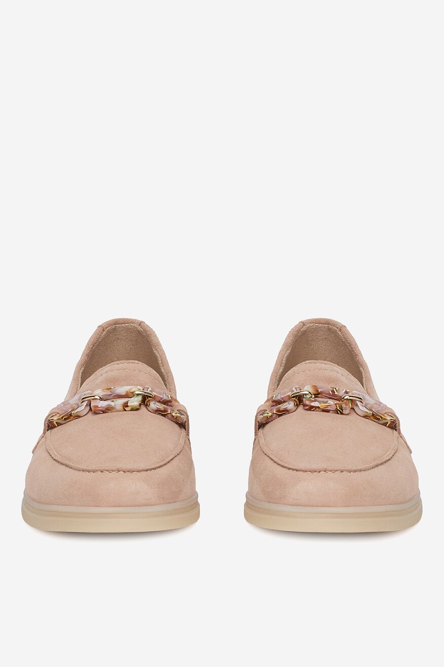 Remonte - Loafersy zamszowe - 2230074043285