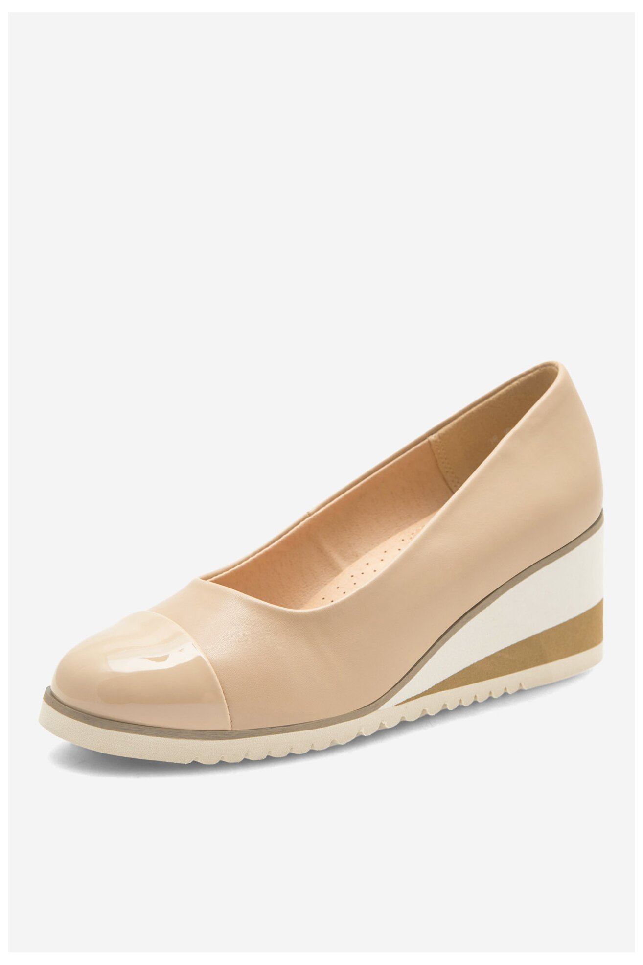 Напівчеревик Clara Barson WYL3396-2 БЕЖЕВИЙ