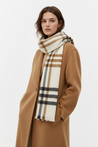 Шарф Жіночий NINE WEST CEO-NW-W4-004-AW25 КОРИЧНЕВИЙ