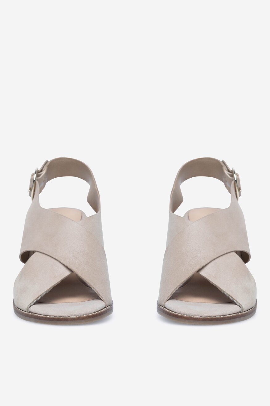 
                Lasocki - Sandały skórzane - 5905588591764