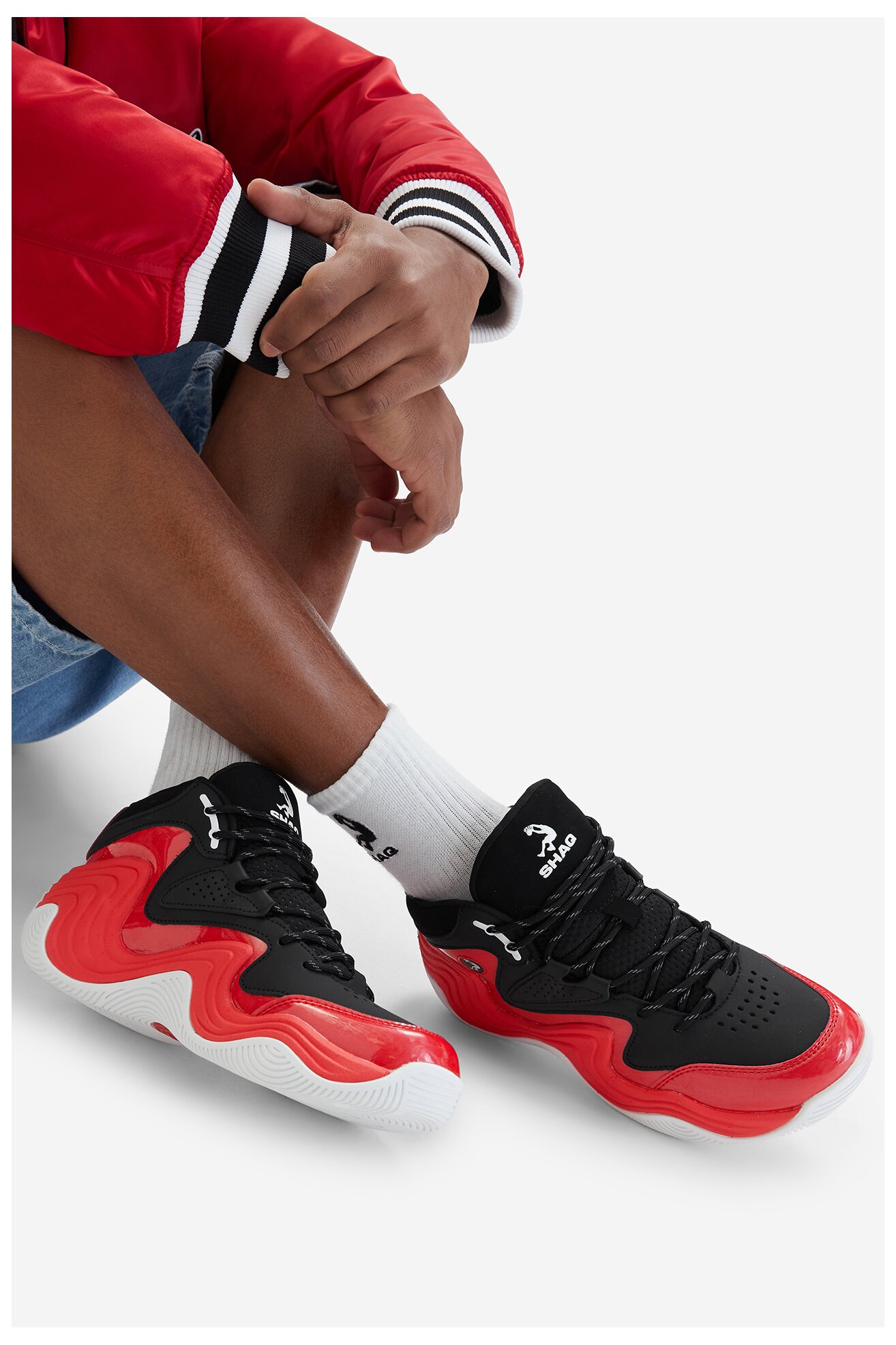 Кросівки спортивні SHAQ EOSS-JUGGERNAUT AQ95041M-BR ЧОРНИЙ