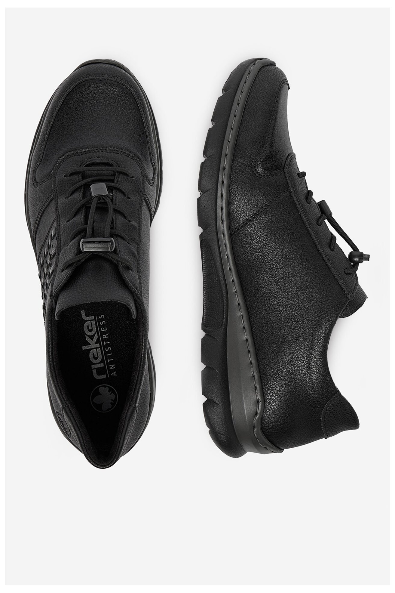 Половинки обувки Rieker CEO-L32F3-00 ЧЕРЕН