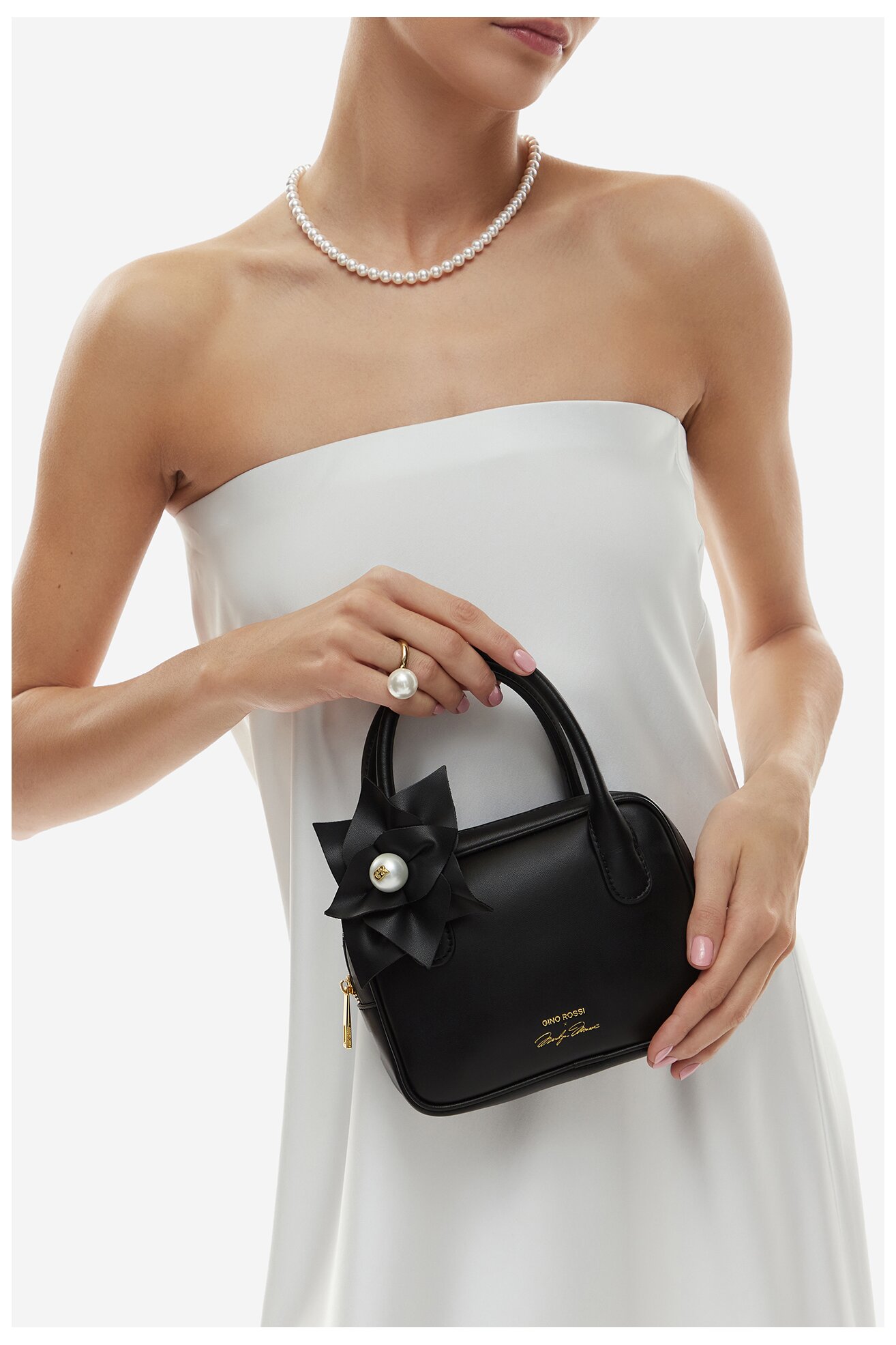 Torebka Gino Rossi EO-ROSE-LA224-194455 Czarny