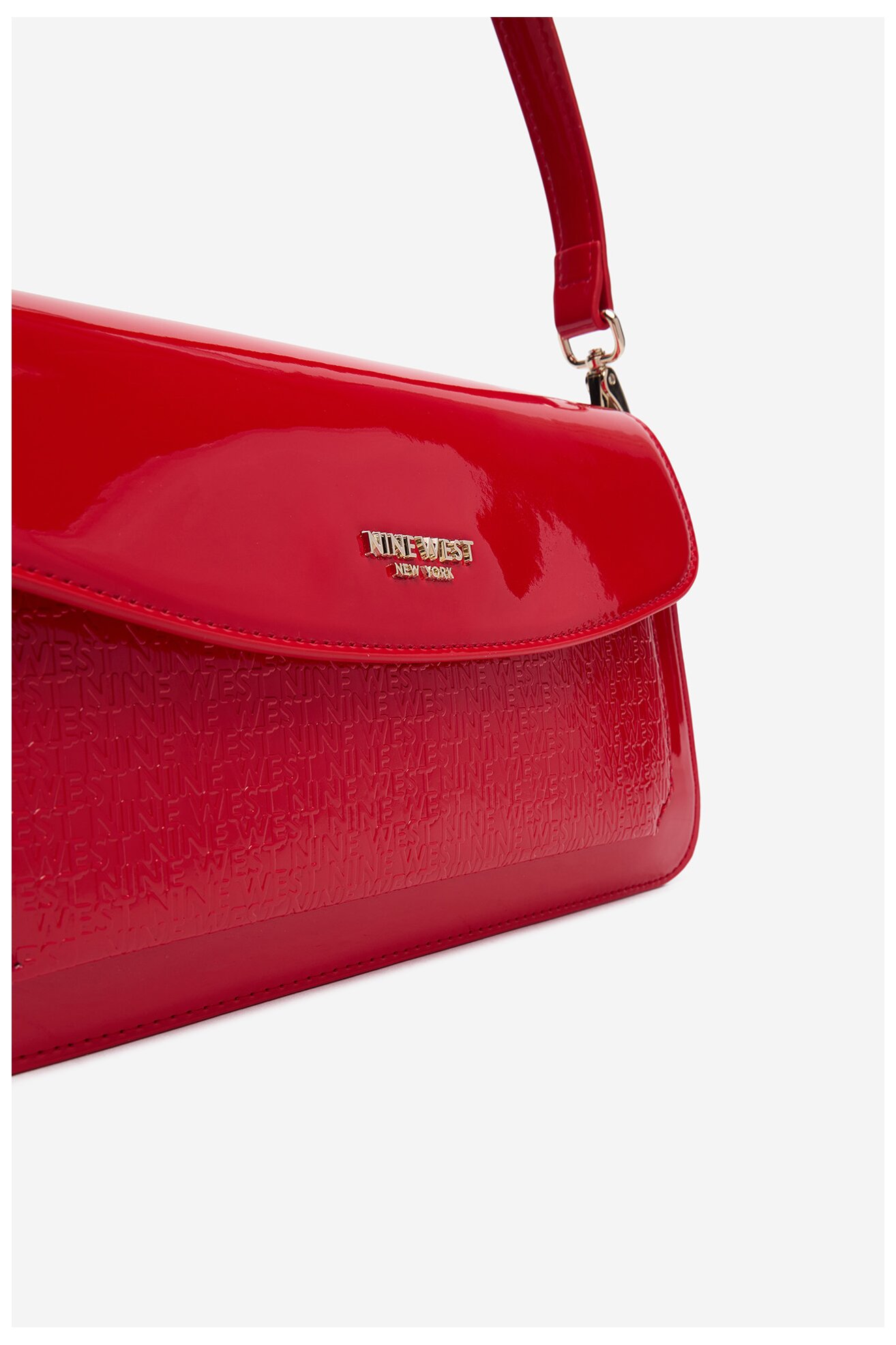 Torebka NINE WEST CEO-MISSISIPI-GLAR0 Czerwony