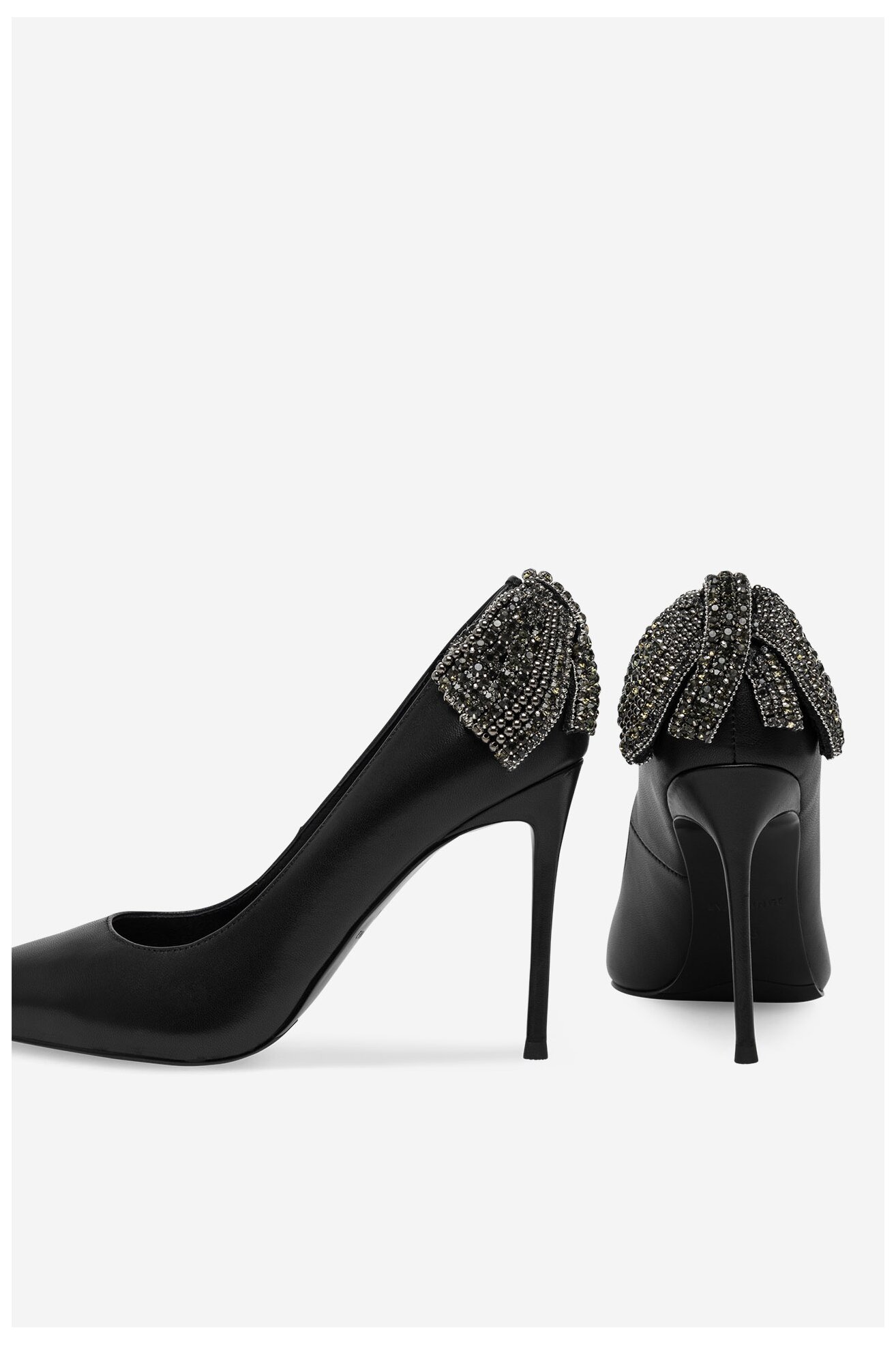 Czółenka EVA MINGE OLIVIA-SLT3396-138 Czarny