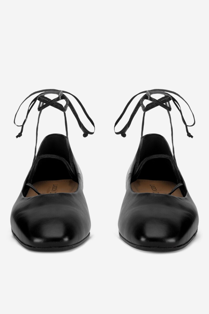 
                Lasocki - Baleriny skórzane - 5905588762003