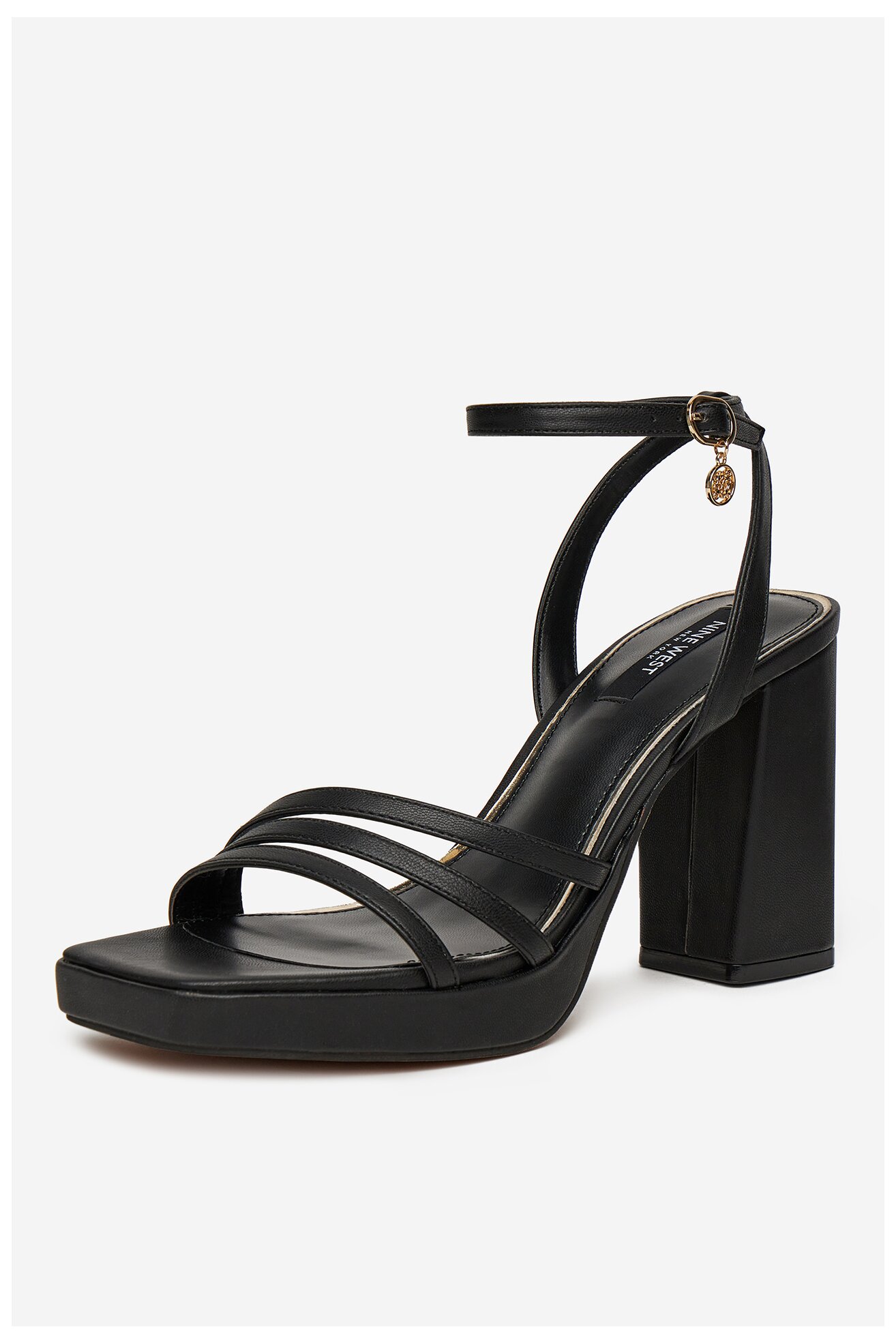 Sandały NINE WEST TS6197-01 Czarny