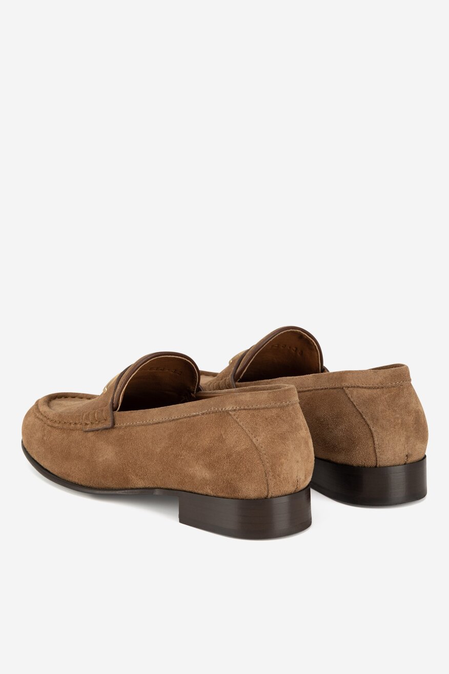
                Gino Rossi - Loafersy zamszowe - 5904862880563