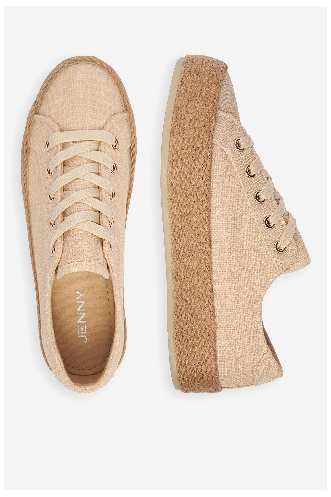 Espadryle Jenny CEO-WSK1576-01 Beżowy