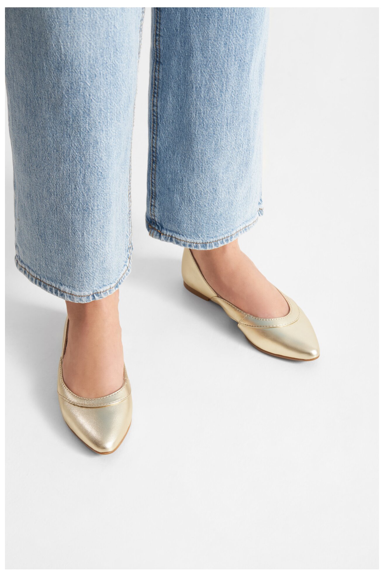 Baleriny Lasocki RST-NOEL-47 Złoty