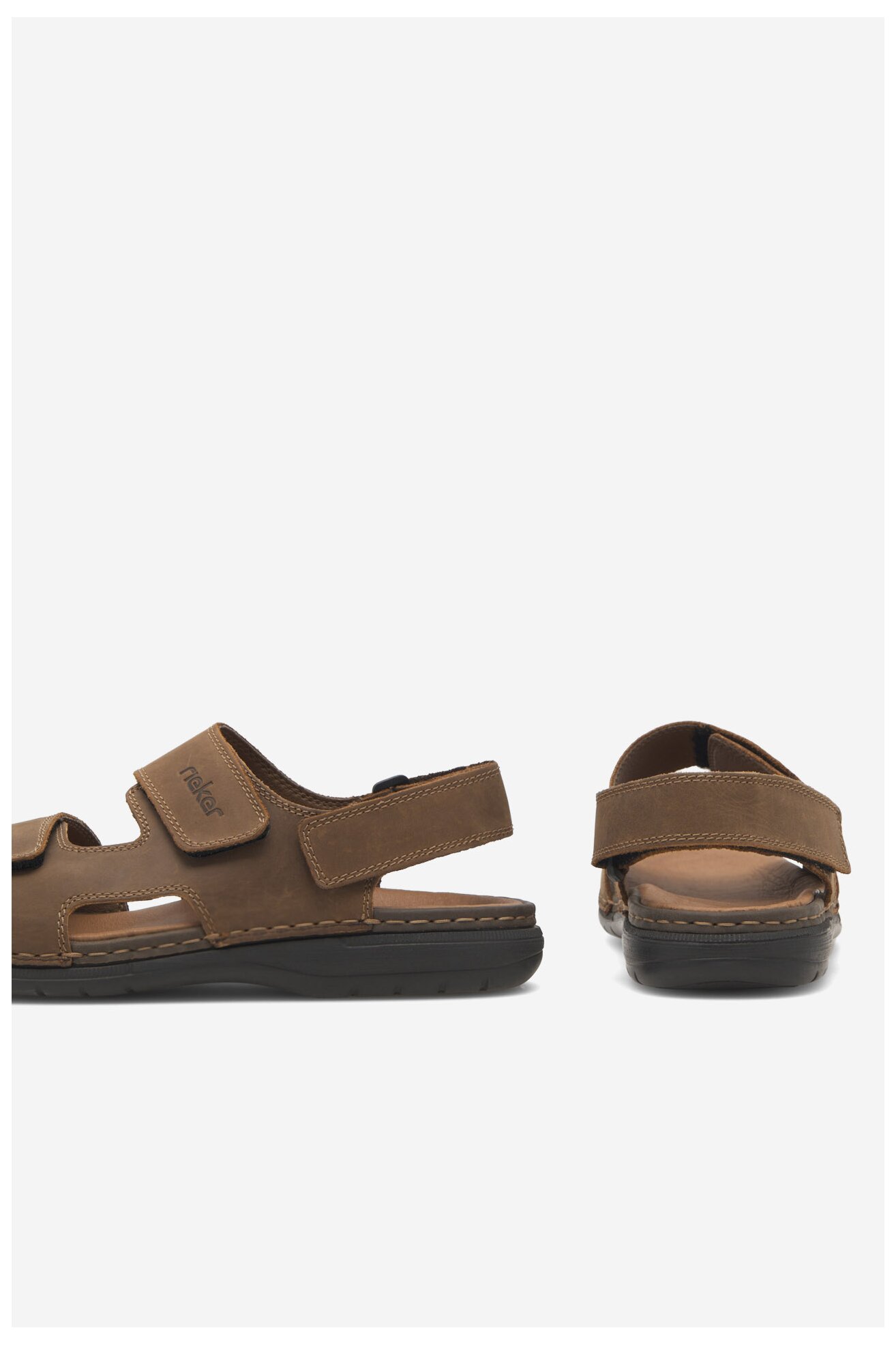 Sandały Rieker 25558-25 Brązowy