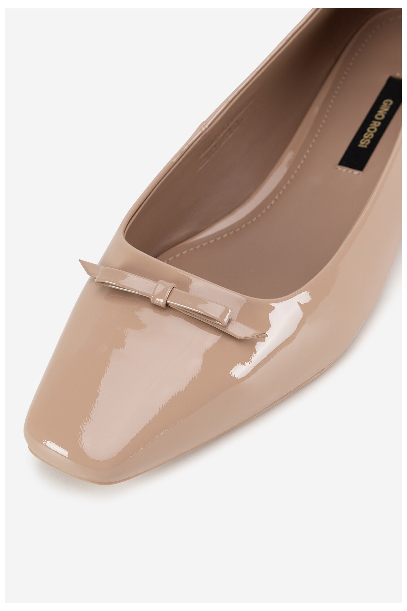 Baleriny Gino Rossi EMILI-SLT2350 Beżowy