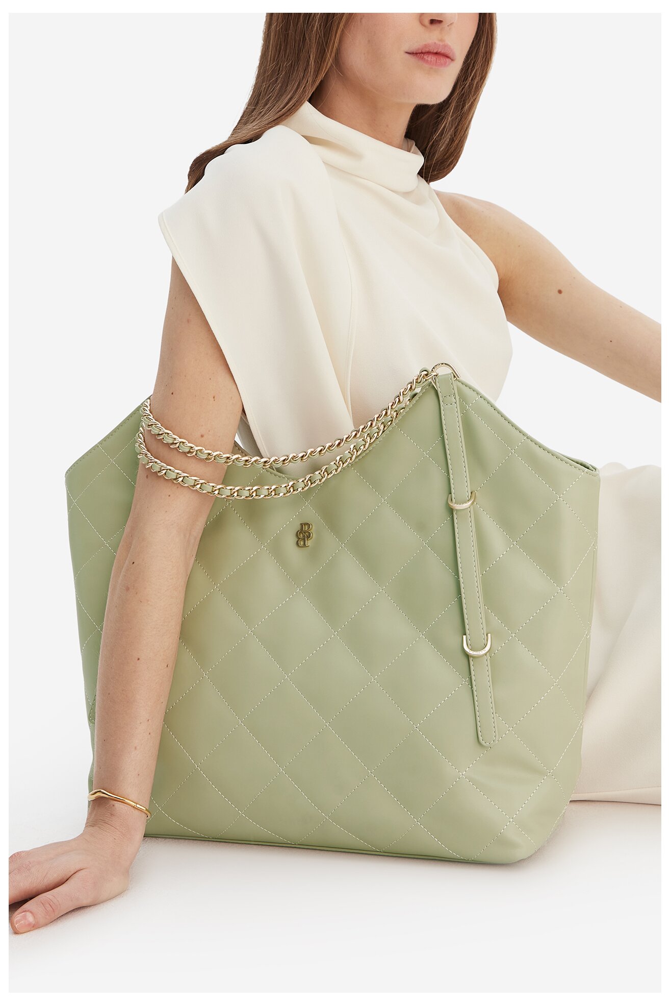 Дамска чанта Badura CEO-KAJI-LDA8613 СВЕТЛОМАСЛИНЕН