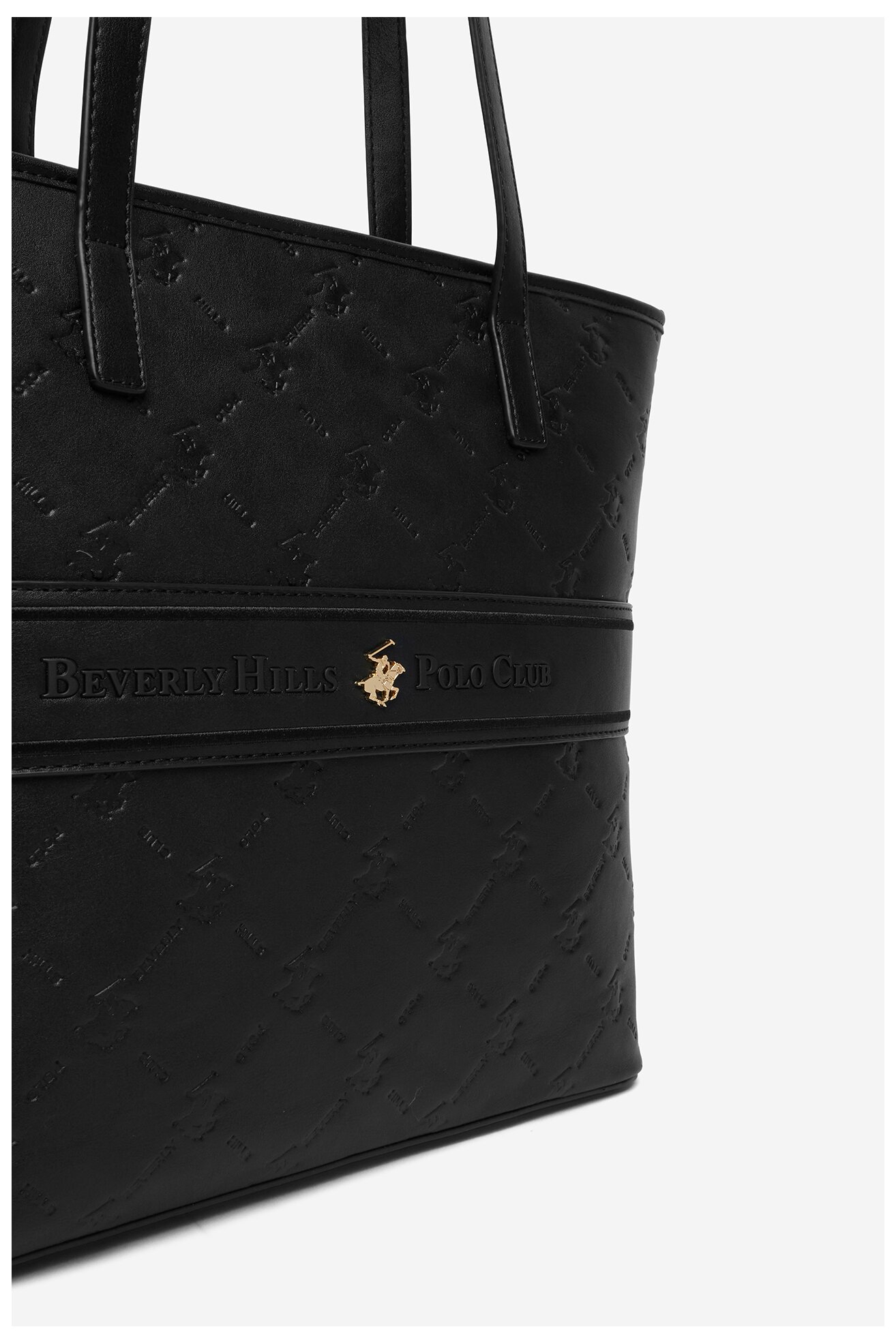 Сумка З Ремінцем Beverly Hills Polo Club EO-BHPC-L-012-09 ЧОРНИЙ