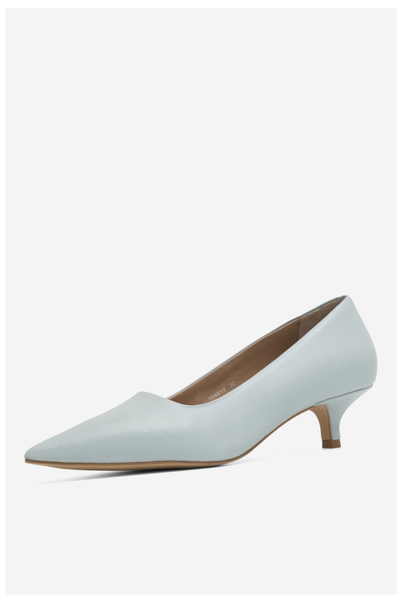 Czółenka SIMPLE 104515 Niebieski jasny