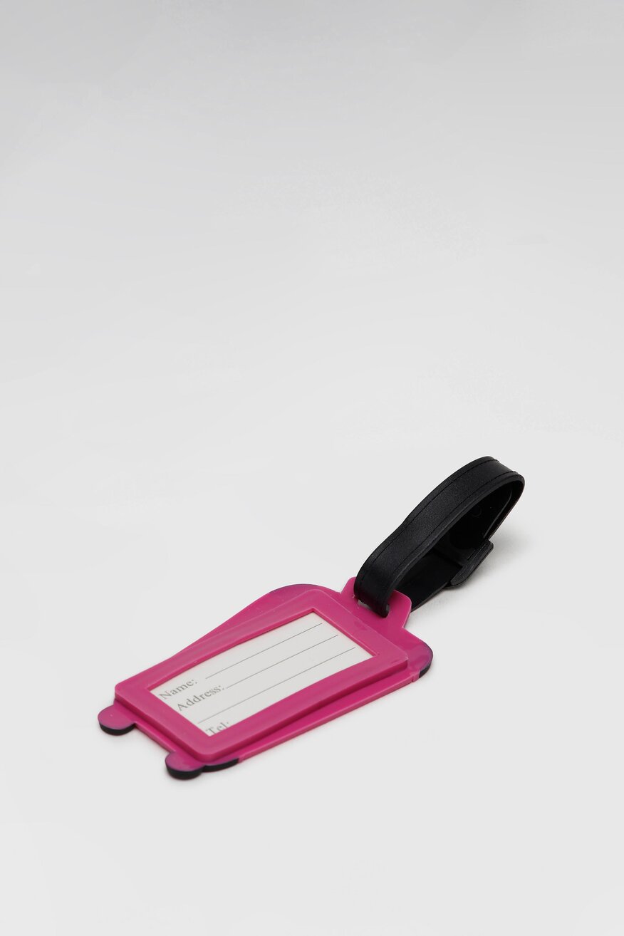 ACCCESSORIES - Identyfikator do bagażu z printem kolorowy - 5904248766689