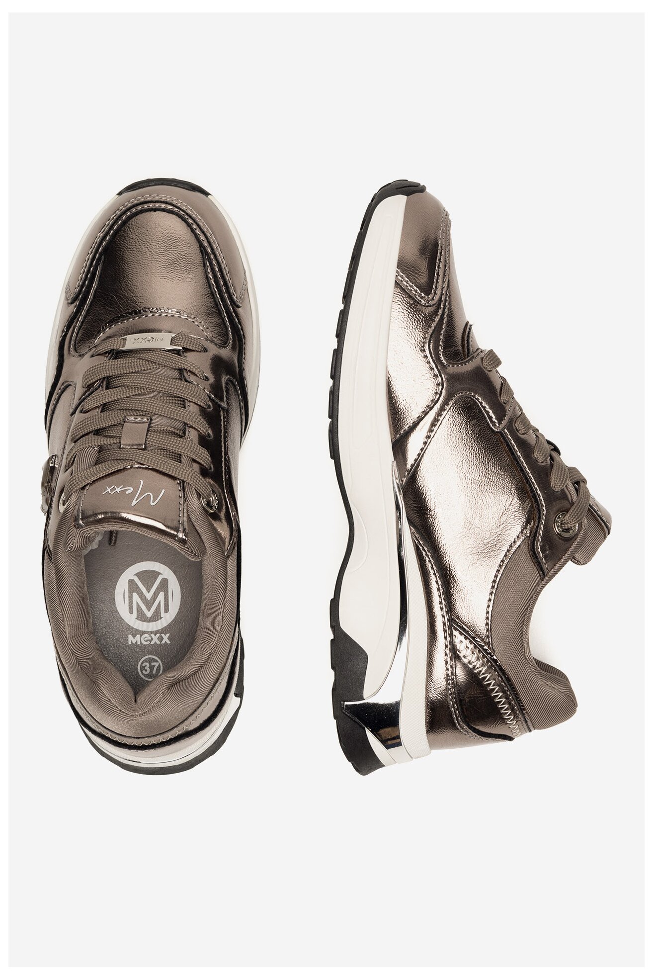 Sneakerși Mexx MI001009543W ARGINTIU