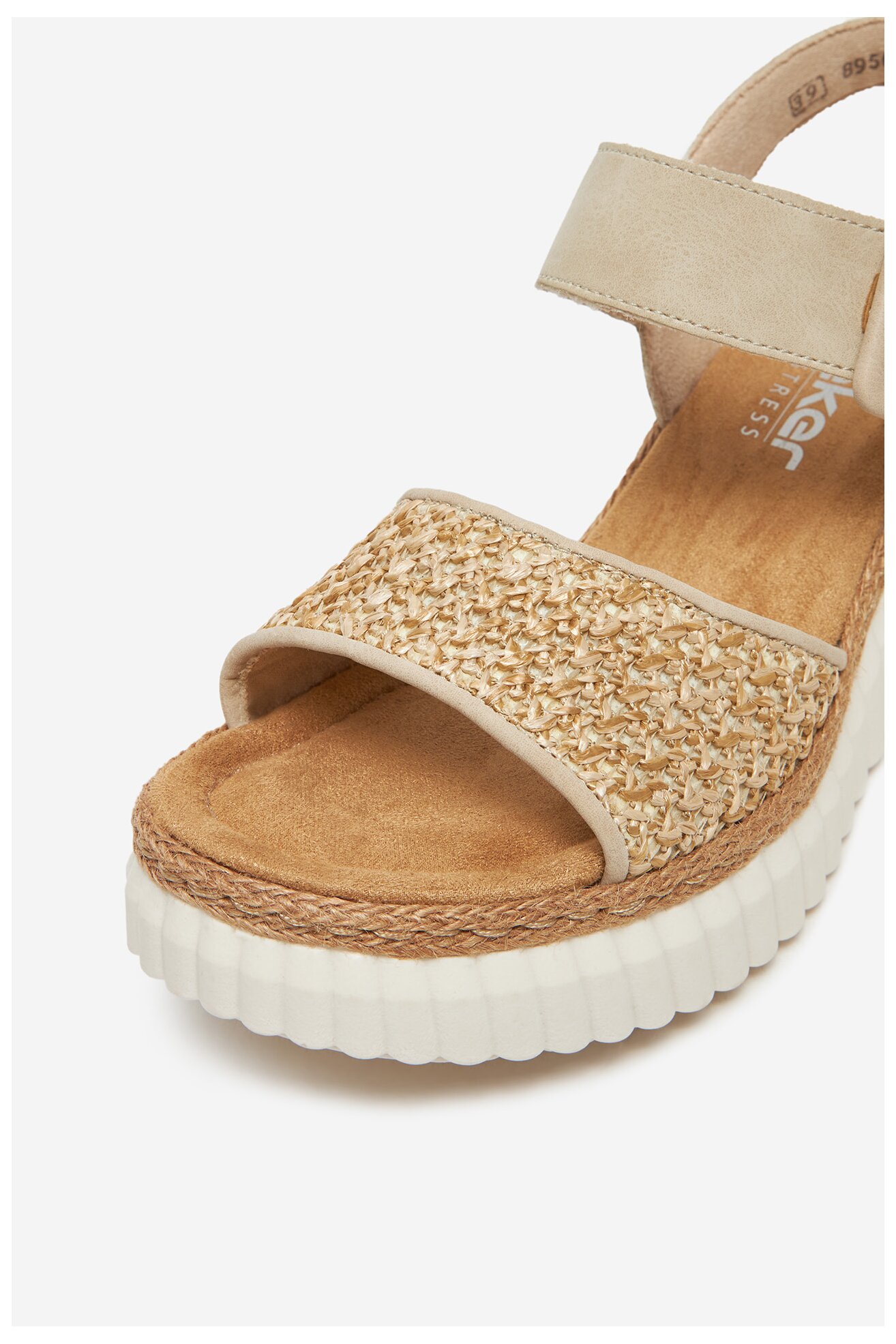 Sandały Rieker 69176-62 Beżowy