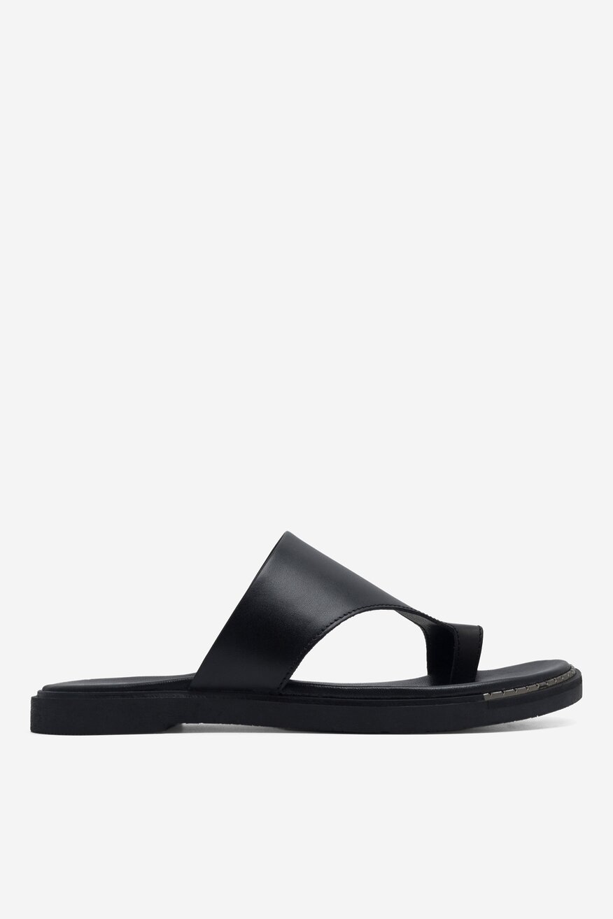 
                Lasocki - Klapki skórzane - 5906751733325