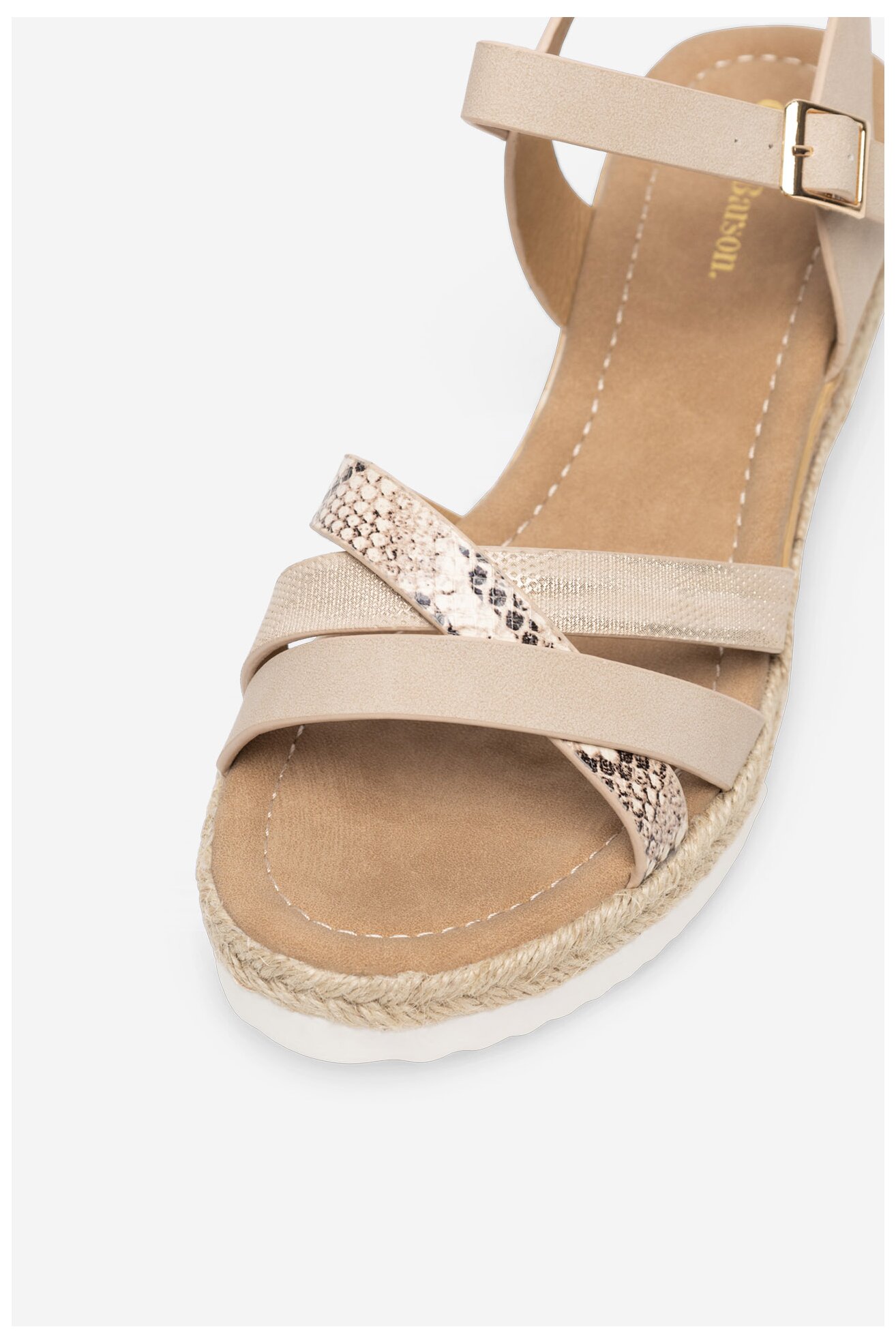 Сандалі Clara Barson WYL0510-04 БЕЖЕВИЙ