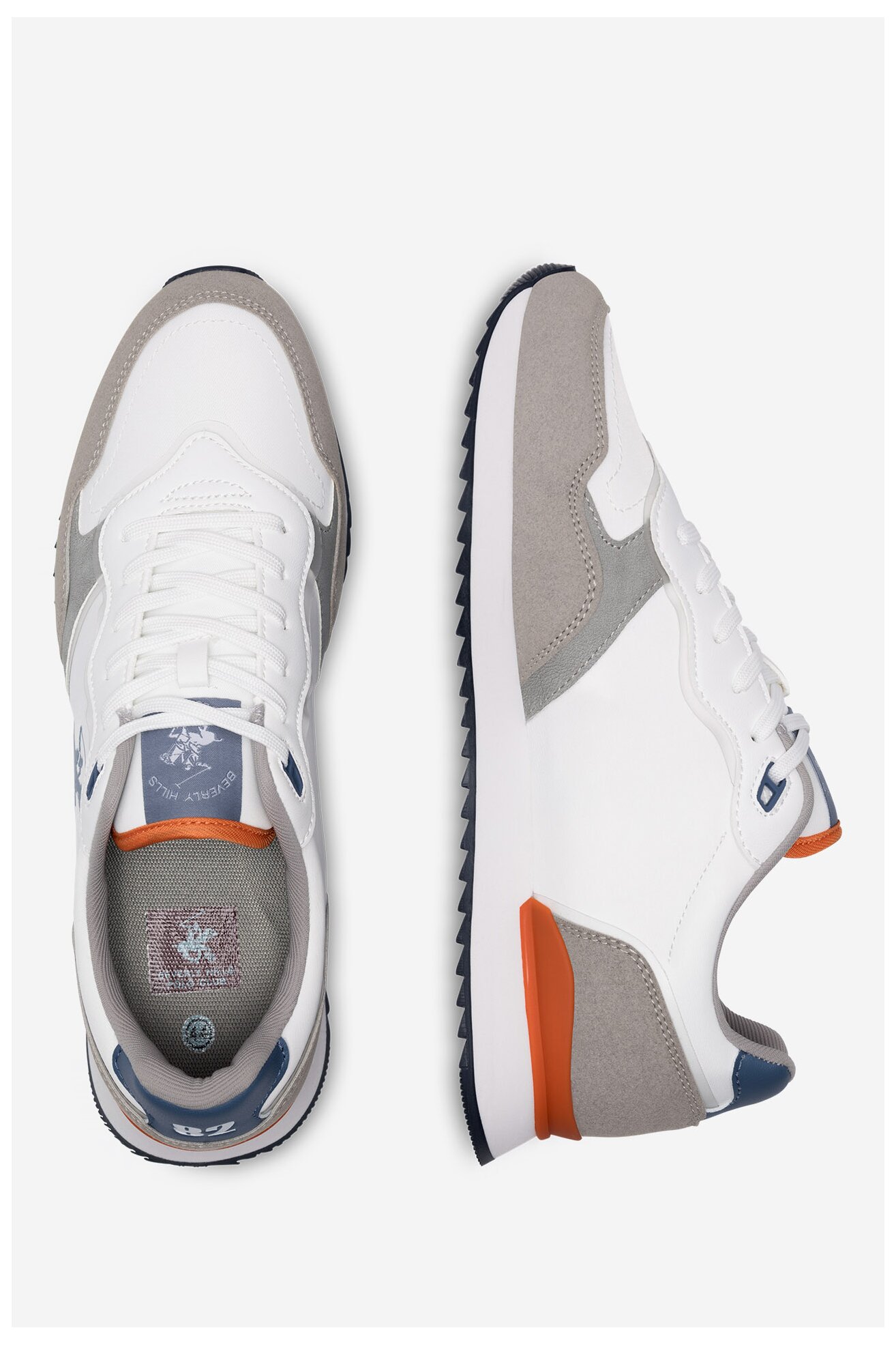 Sneakers Beverly Hills Polo Club MP07-01433-25 Biały