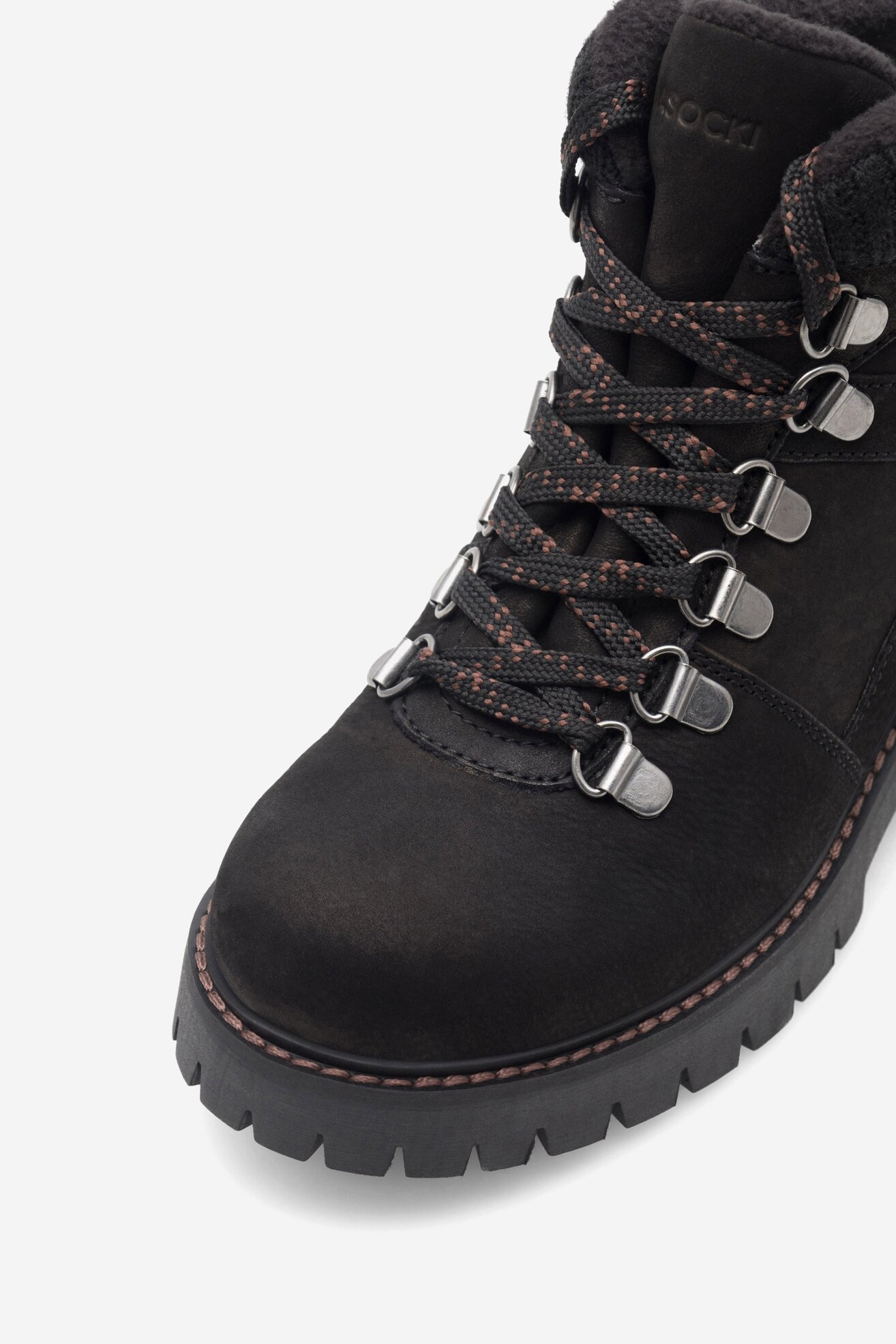 Šněrovací vyšší obuv Lasocki Young RIVER CI12-8468-04 ČERNÁ