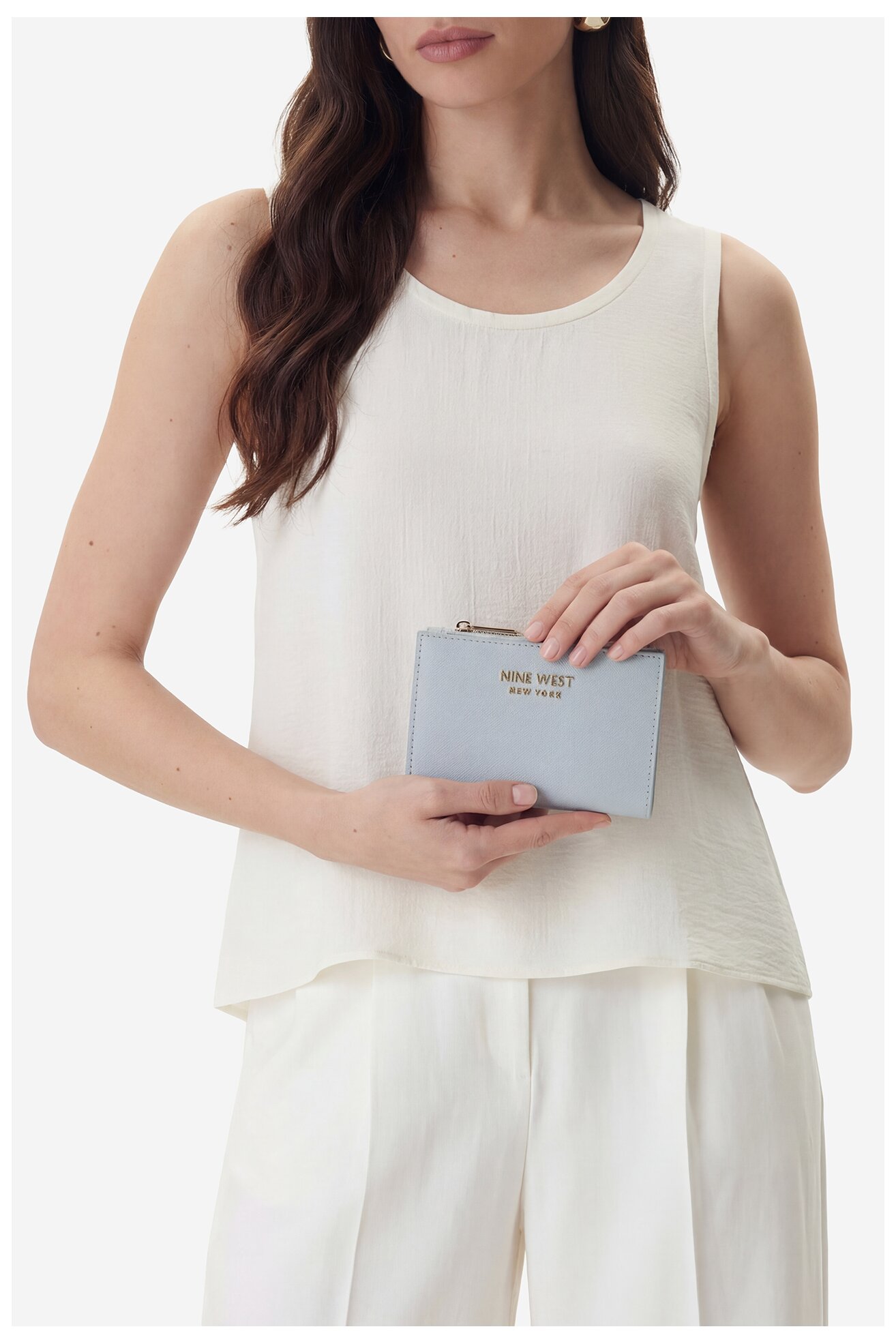 Portfel damski NINE WEST CEO-NW-W1-009-SS26 Niebieski