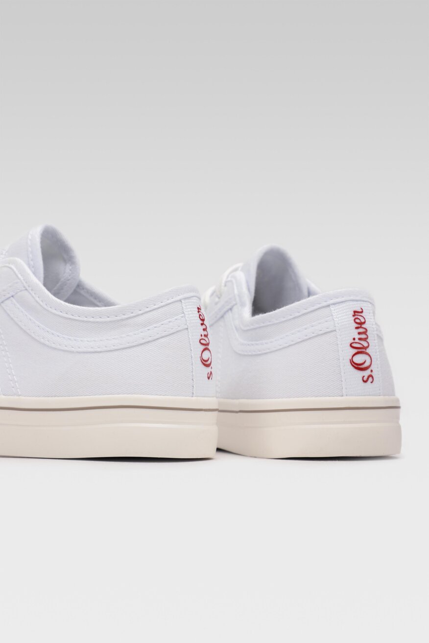 S.Oliver RED LABEL - Trampki pastelowe białe - 5903698333113