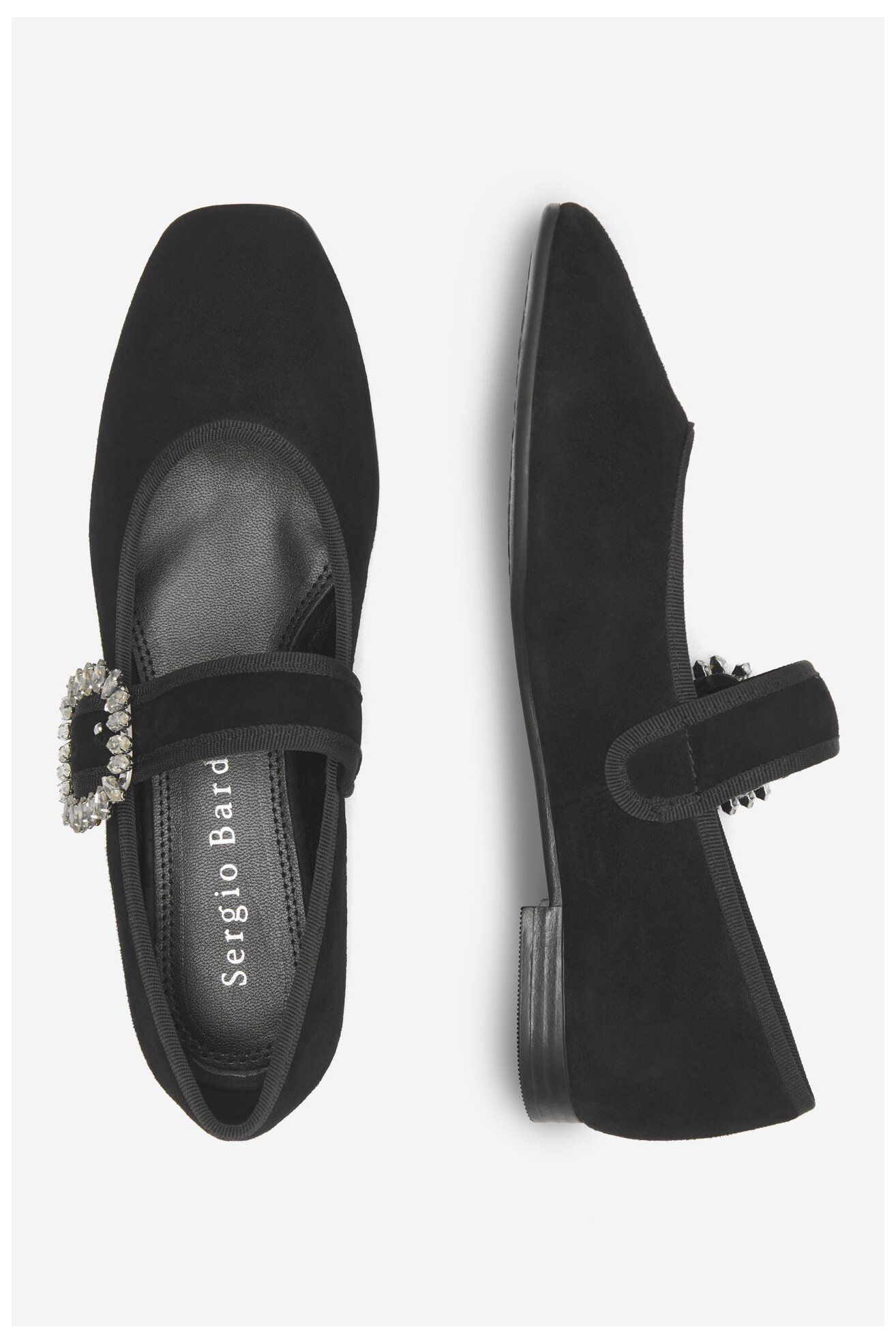 Baleriny Sergio Bardi RST-D1063-01SB Czarny