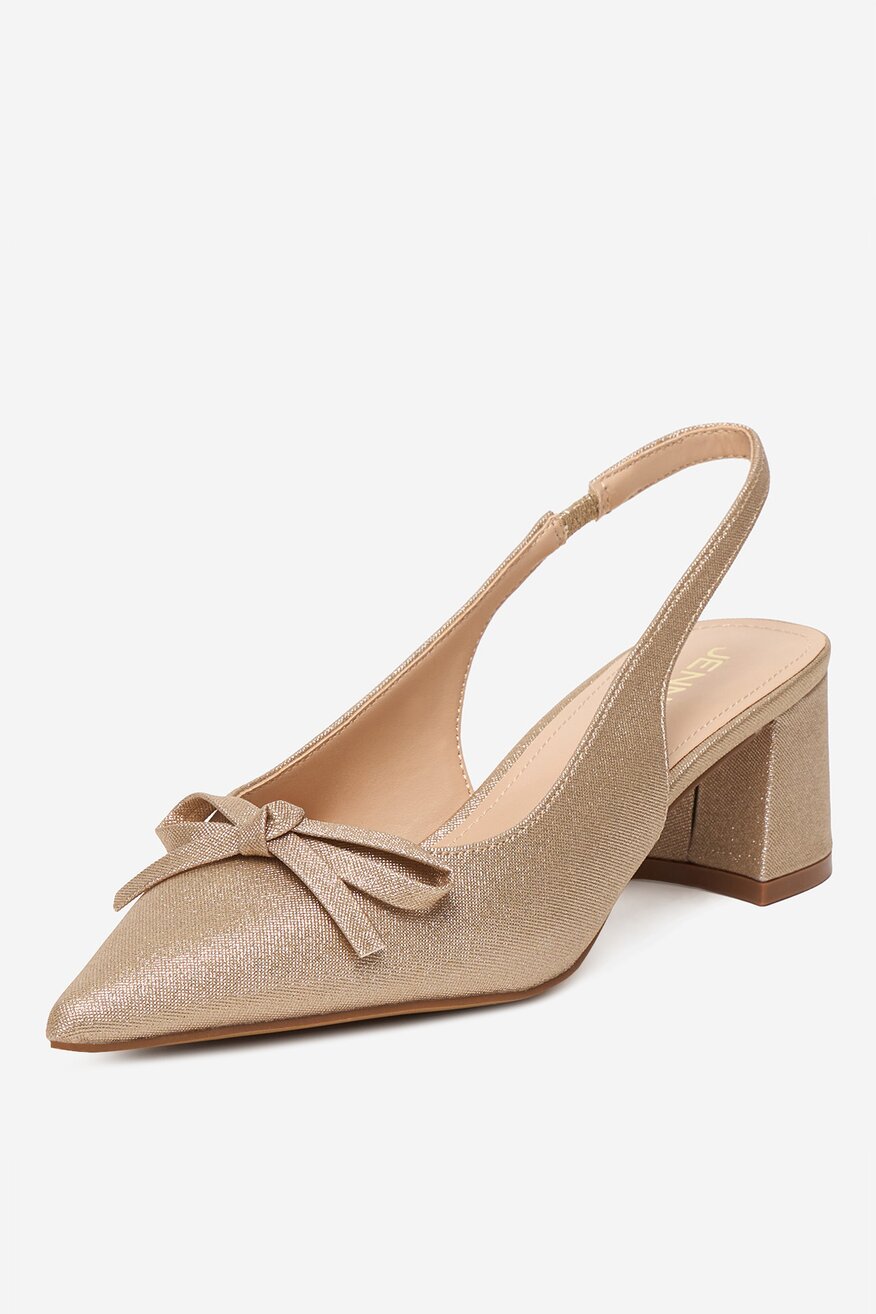 
                        Czółenka Jenny CEO-CD24042-3 Złoty - 5906751632918