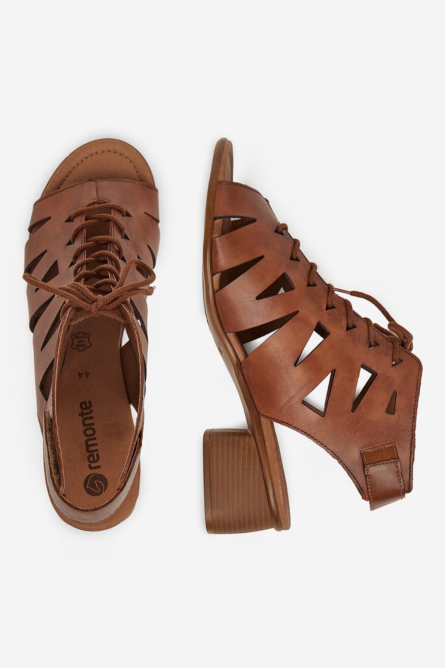 Remonte - Sandały skórzane - 5906751738665