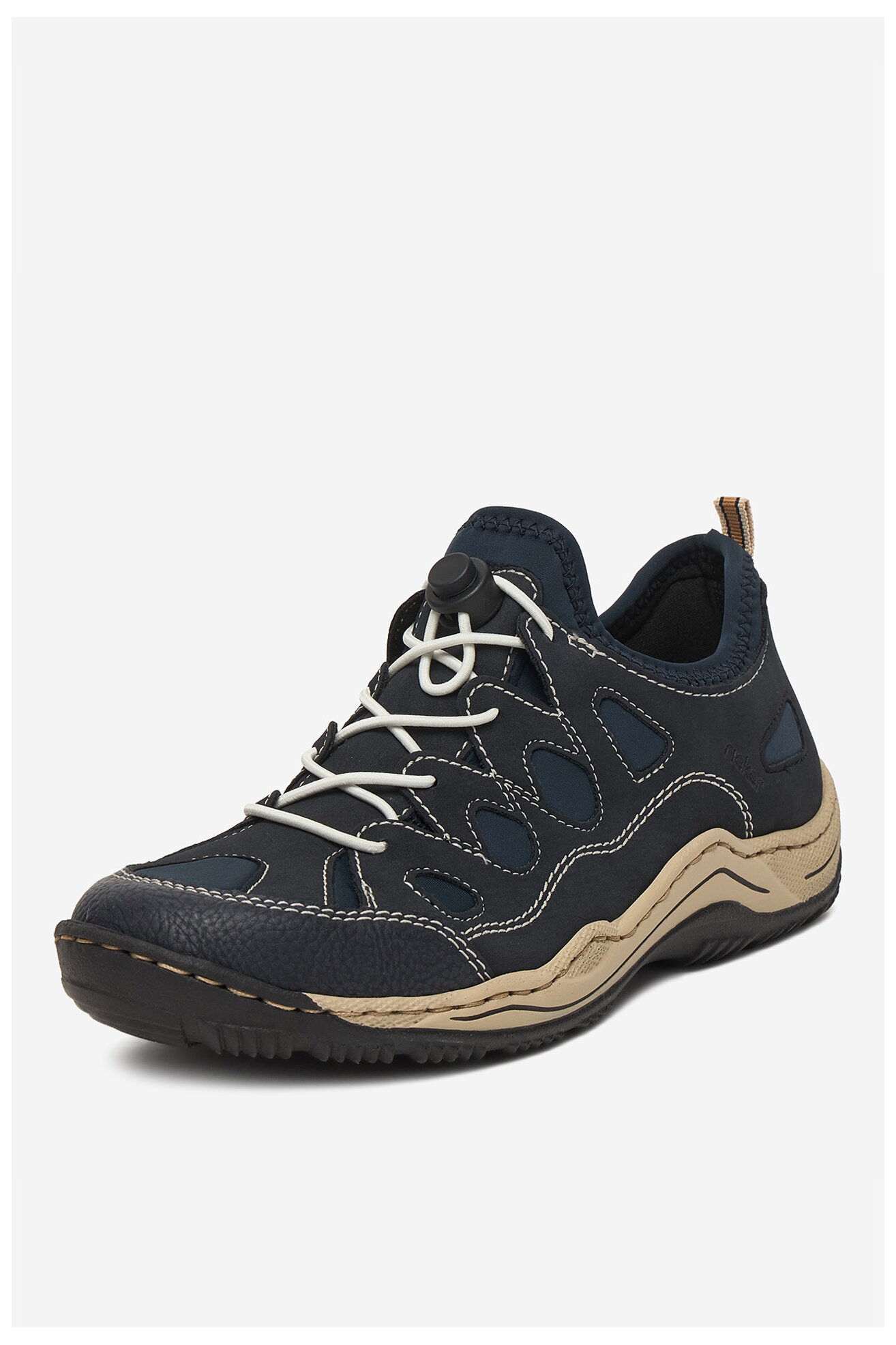 Sneakers Rieker CEO-L0551-14 Granatowy