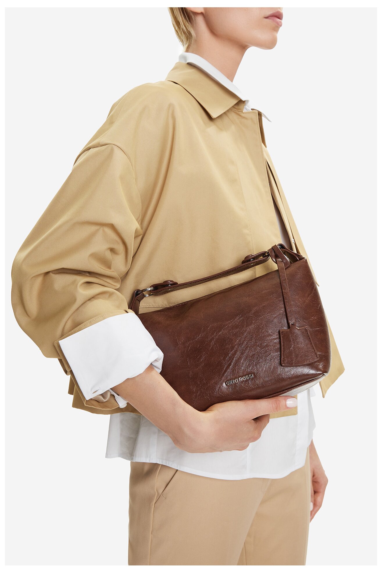 Geantă de mână Gino Rossi C-GALIJA-RX8320 MARO MEDIU