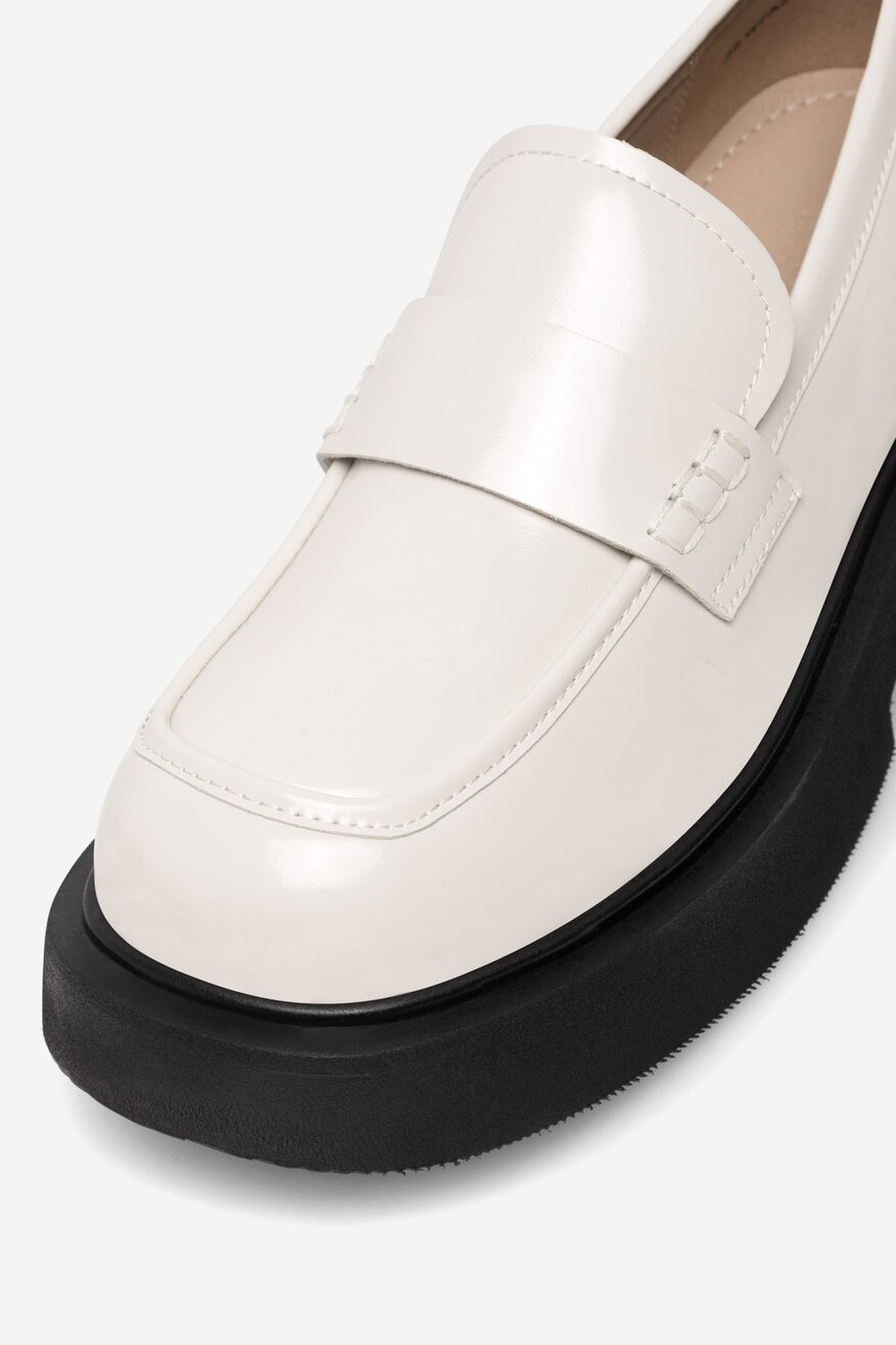 Badura - Loafersy skórzane - 5905588327561