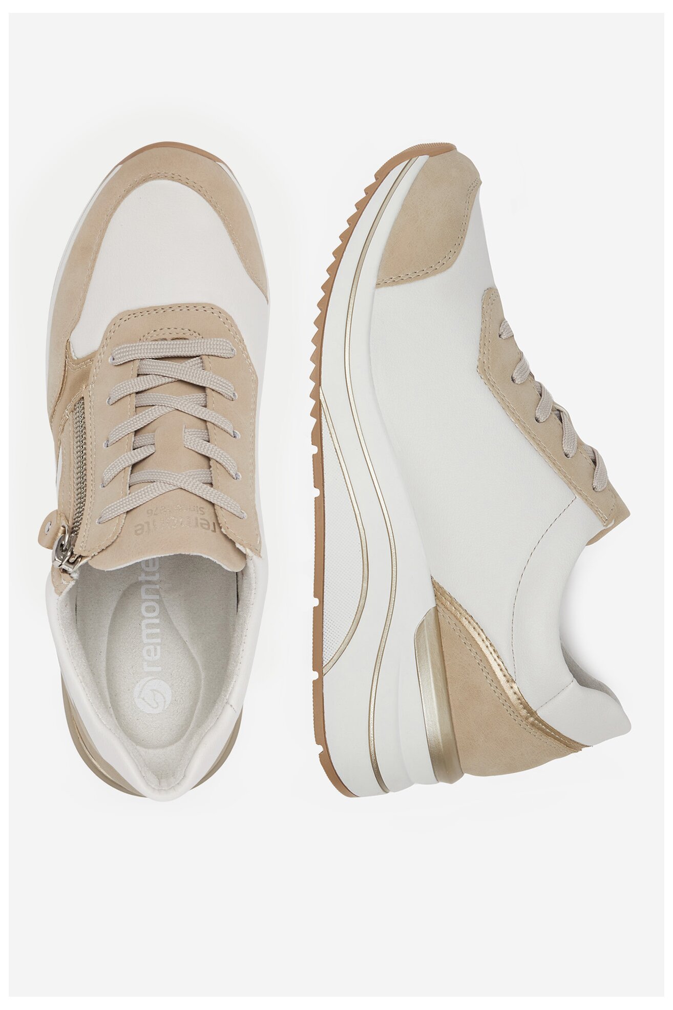 Sneakerși Remonte D0T01-80 BEJ