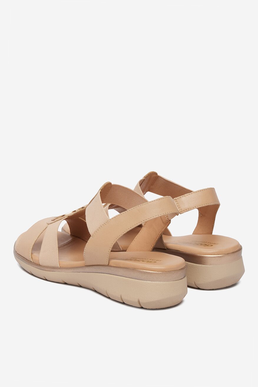 Go Soft - Sandały skórzane - 5906751917442