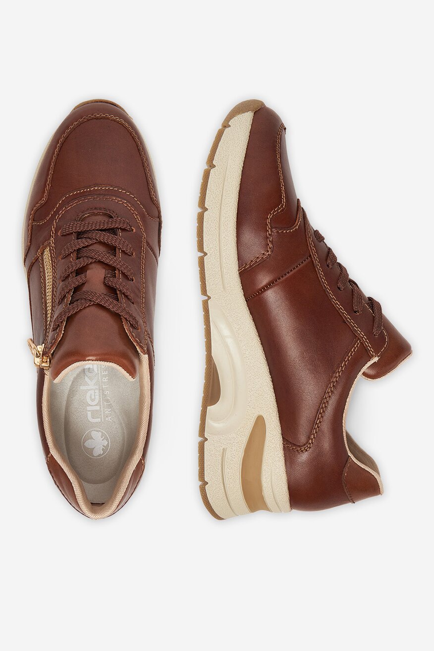 Rieker - Sneakersy skórzane - 2230083233165