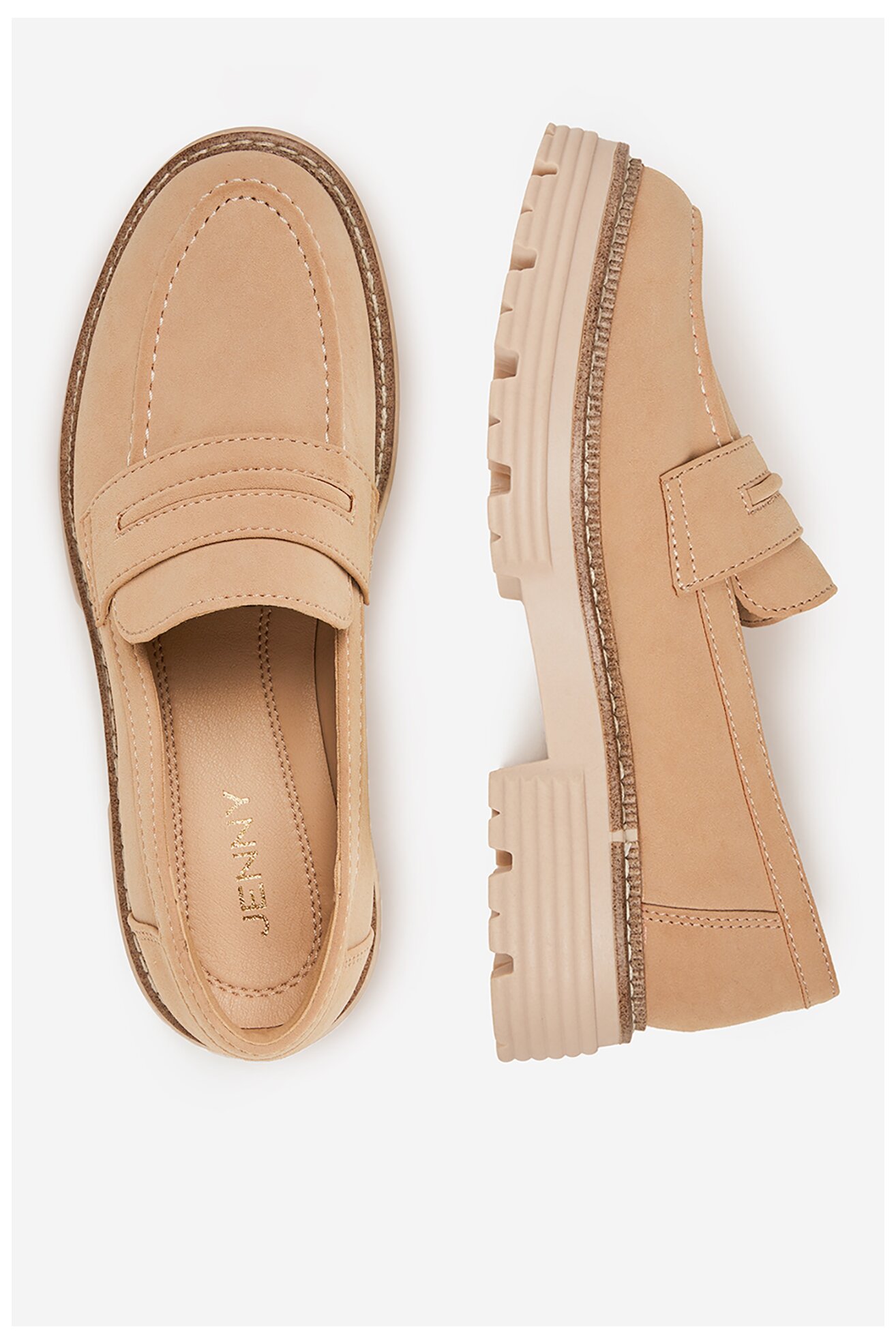 Mokasyn Jenny MOLLIE WS6211-07 Beżowy