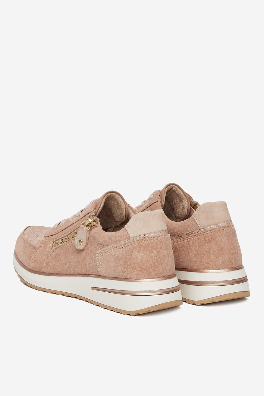 Remonte - Sneakersy zamszowe - 2230074038649