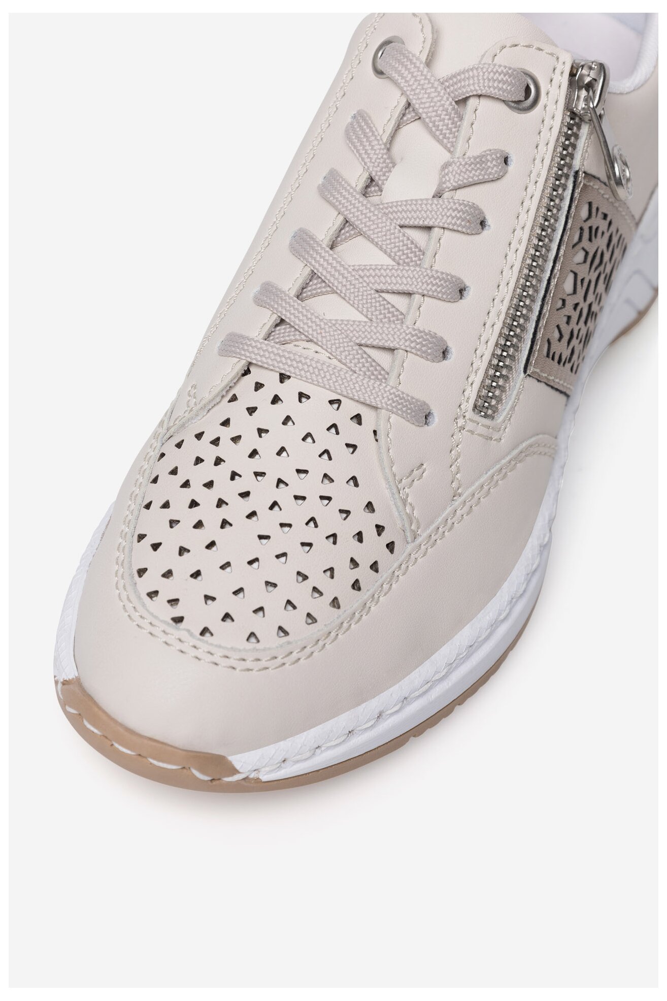 Sneakers Rieker N4344-60 Beżowy