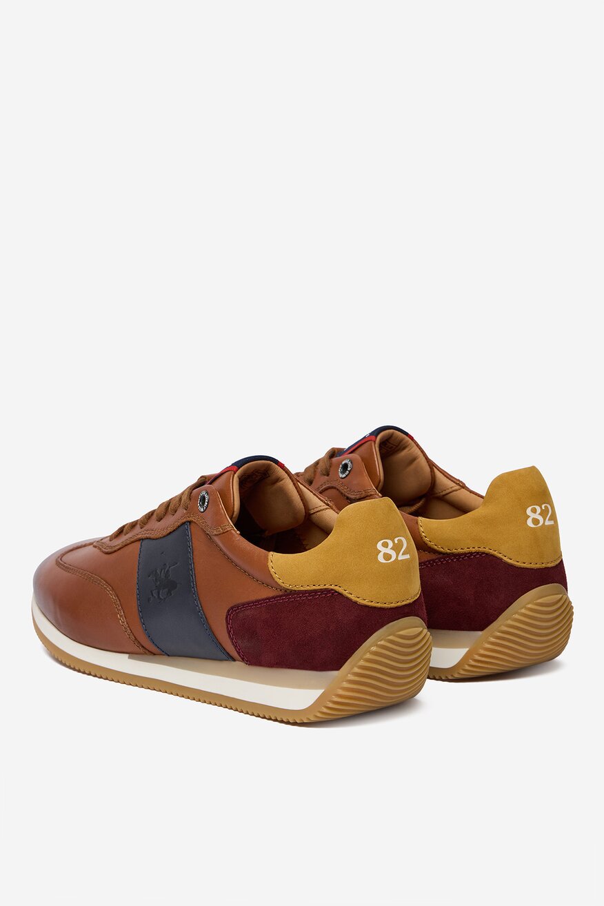 Beverly Hills Polo Club - Sneakersy skórzane - 5907964014041